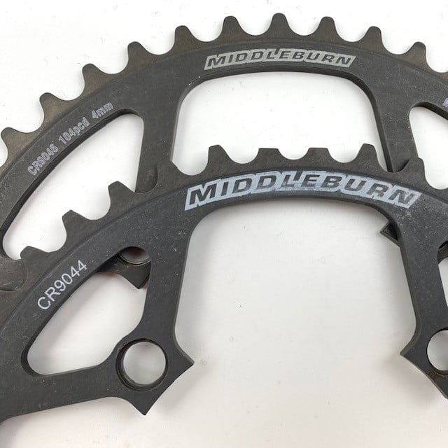 MIDDLEBURN CHAINRING 104BCD 4-ARM OUTER 8/9 SPEED (NOT SLICKSHIFT)