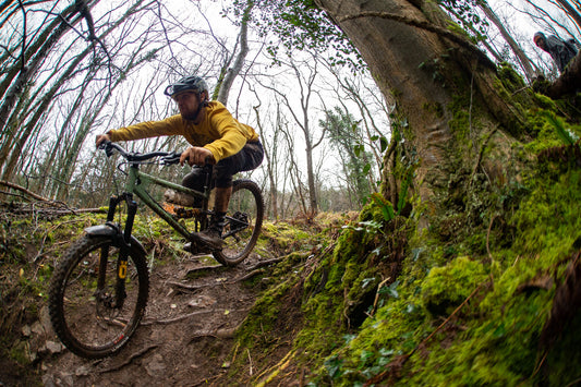 mtb rider on trail