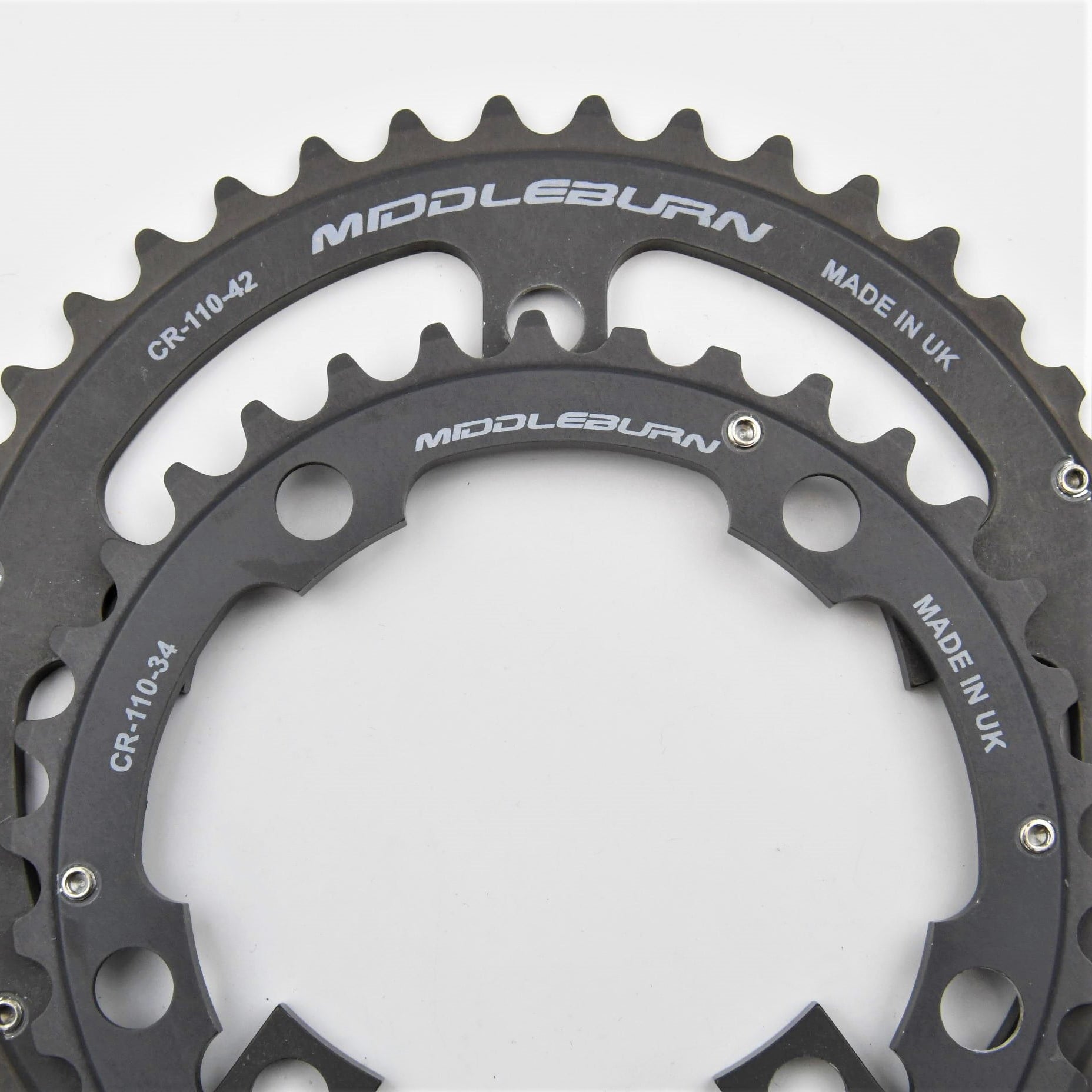 MIDDLEBURN CHAINRING 110BCD 5-ARM MIDDLE SLICKSHIFT 9/10 SPEED