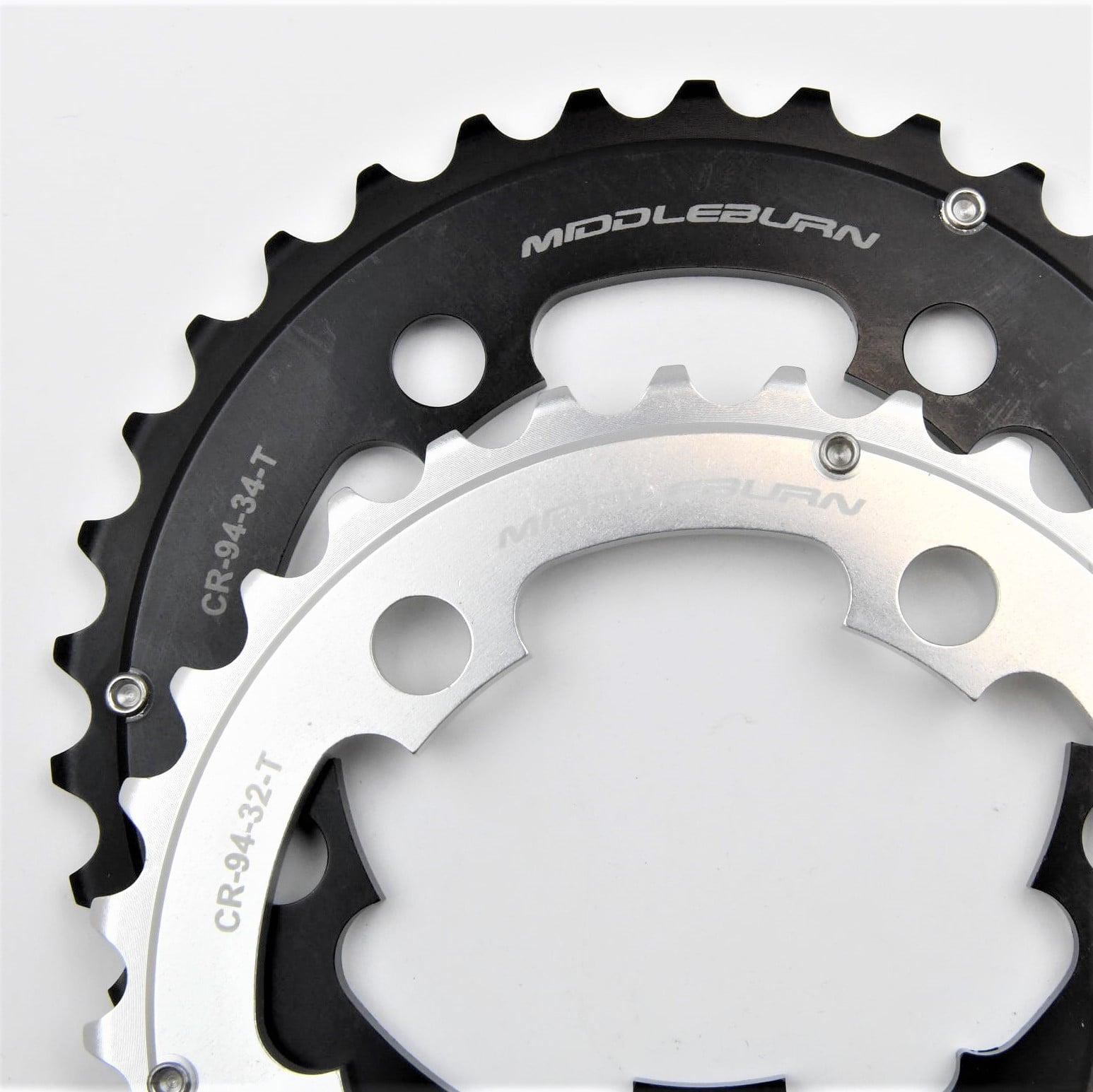 MIDDLEBURN CHAINRING 94BCD 5-ARM MIDDLE SLICKSHIFT 9/10 SPEED