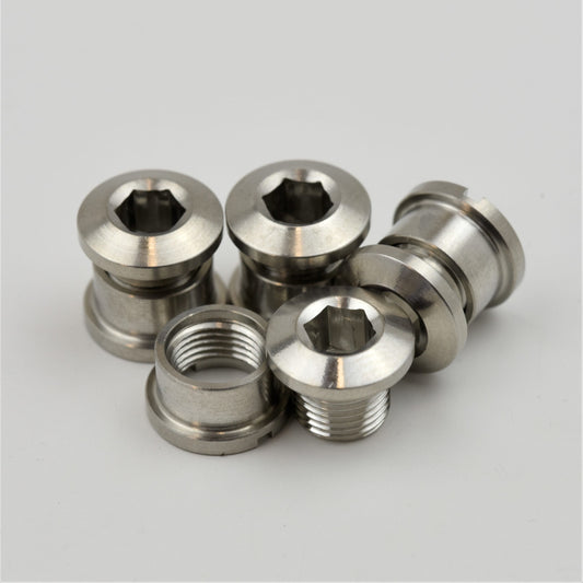 MIDDLEBURN SHORT STAINLESS STEEL CHAINRING BOLT SET - X4