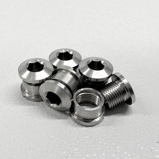 MIDDLEBURN SHORT STAINLESS STEEL CHAINRING BOLT SET - X5