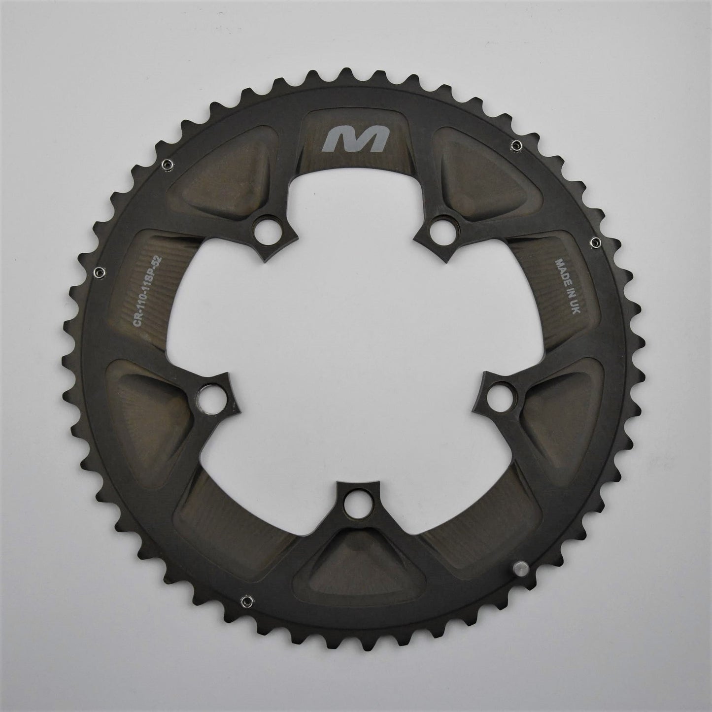 MIDDLEBURN CHAINRING 110BCD 5-ARM 11 SPEED DOUBLE 52/36 (FOR RO2 AND RO1)