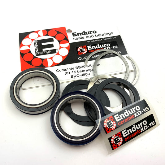 ENDURO BB30 ZERO CERAMIC BOTTOM BRACKET BEARING KIT BKC-0600