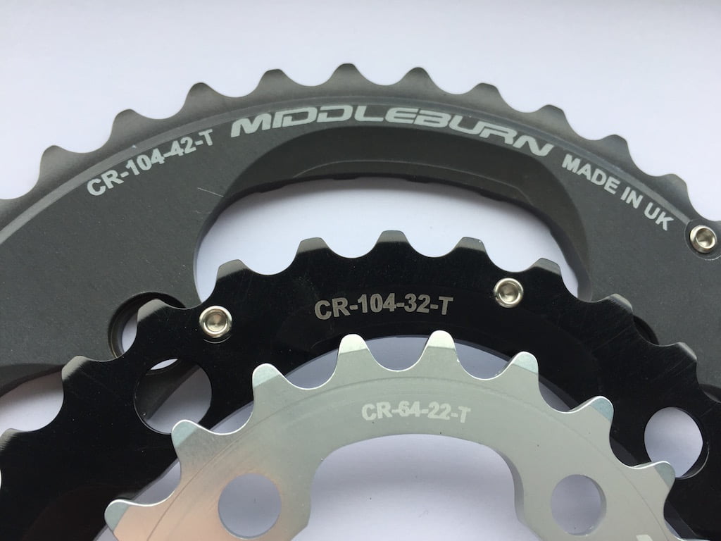Couronne MIDDLEBURN Anneau Pignon 74BCD/24T Rétro NEUF NOS VTT ATB 24 Couronne MIDDLEBURN Anneau Pignon 74BCD/24T Rétro NEUF NOS VTT ATB 24