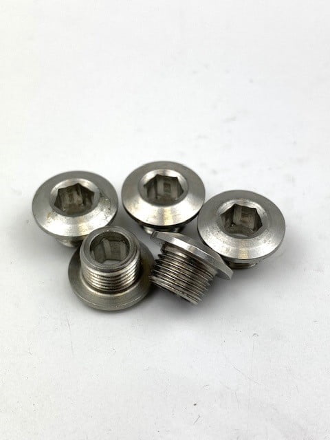 MIDDLEBURN STAINLESS INNER-X5 CHAINRING BOLT SET