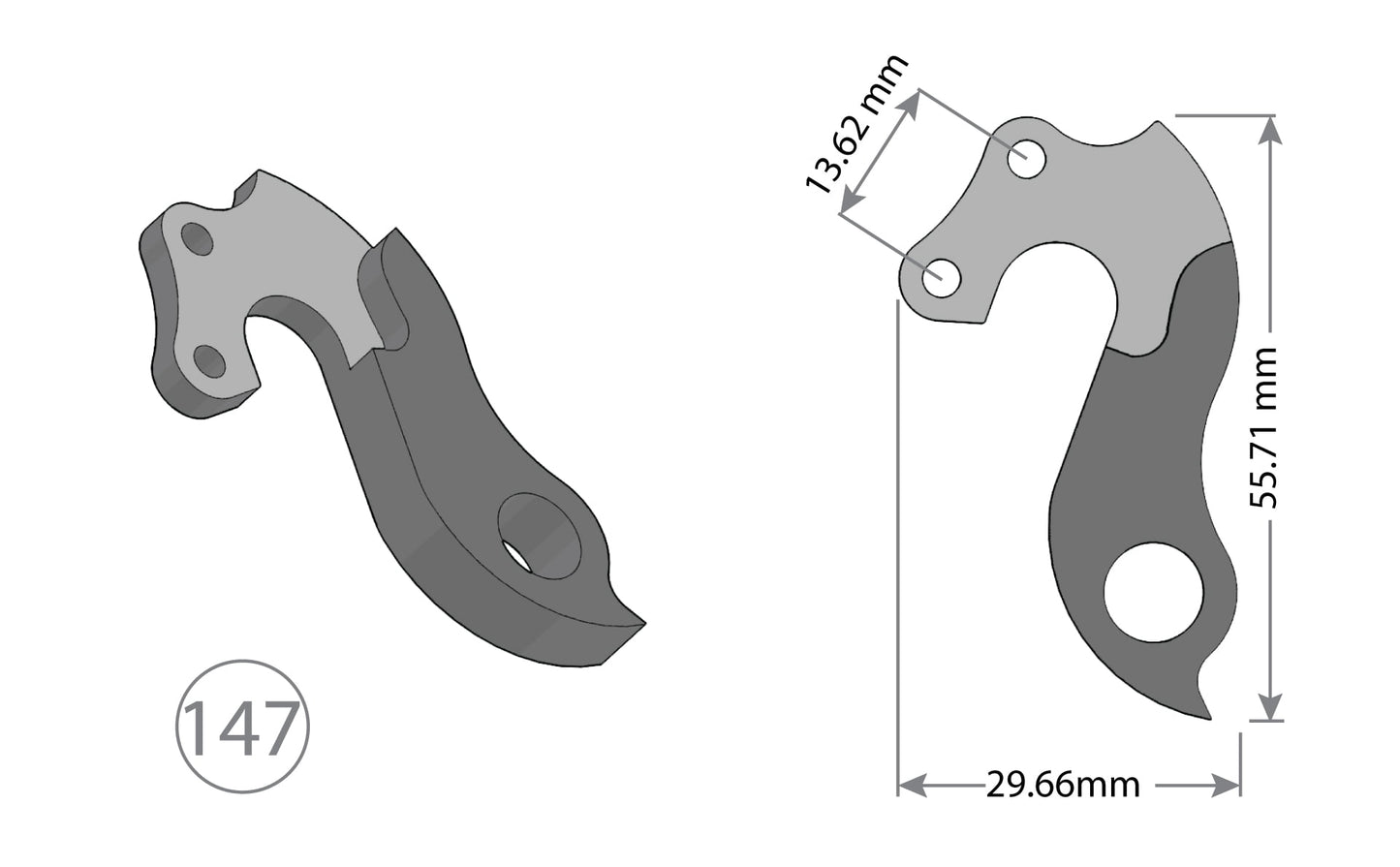 Derailleur Hanger 147-419