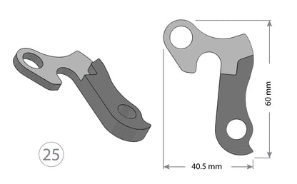 Derailleur Hanger 25-282