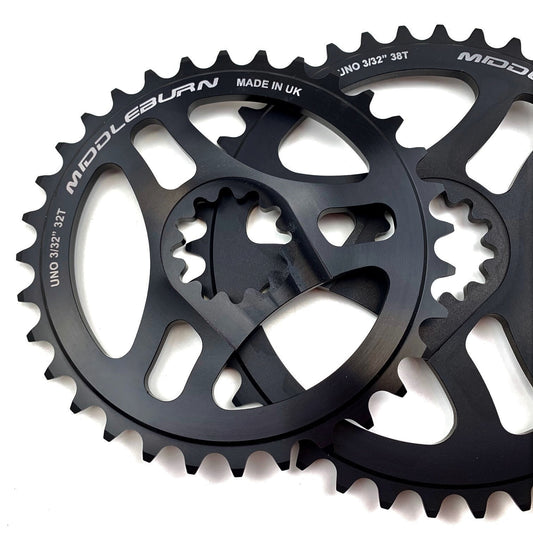 MIDDLEBURN BIKE CHAINRING RS7 UNO SQ TAPER SPIDER