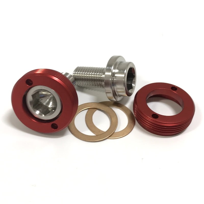 Extrakin Cap MIDDLEBURN SELF EXTRACTING CRANK CAPS FOR SQUARE TAPER CRANKS